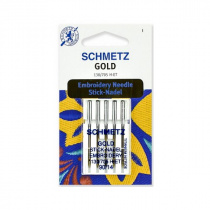 Иглы для вышивки Gold titanium БШМ Schmetz №90 5шт 6-2270EB9VD купить в Ростове-на-Дону
