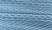 Молния пласт. спираль №5-N  65см  цв.178 голубой купить в Ростове-на-Дону