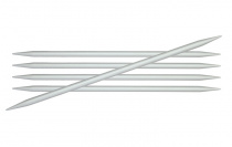 45100 Knit Pro Спицы чулочные Basix Aluminum 2,25мм/15см, алюминий, серебристый 5 шт купить в Ростове-на-Дону