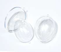 Яйцо пластиковое прозрачное половинками арт.КК.BE112 D-11 см уп.2шт купить в Ростове-на-Дону