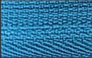 Молния пласт. спираль №5-N  45см  цв.210 голубой купить в Ростове-на-Дону
