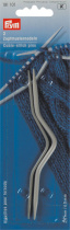 191101 PRYM Спицы д/вывязывания кос алюминиевые, выгнутые, жемчужно-серый, №2,5мм, № 4мм, 12см, 2шт  купить в Ростове-на-Дону