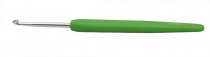 KNPR.30907 Knit Pro Крючок для вязания с эргономичной ручкой Waves 3,5мм, алюминий, серебристый/магн купить в Ростове-на-Дону