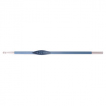 47469 Knit Pro Крючок для вязания 'Zing' 4мм, алюминий, сапфир (т.синий) купить в Ростове-на-Дону