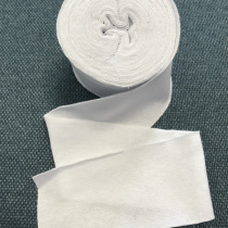 Лента трикотажная (рибана) Ш-60 мм цв.белый 47-60-001 купить в Ростове-на-Дону