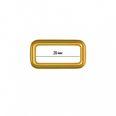 Рамка металл прямоугольная TBY-052001 28х23мм (внутр. 20мм) цв. золото уп. 10шт купить {в городе}