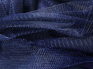 Ткань Фатин жесткий Ш-150 т.синий м30020-519 купить в Ростове-на-Дону