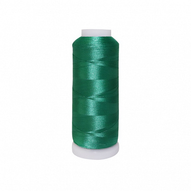 Нитки вышивальные п/э 3000 ярд.зеленая бирюза 511110 купить в Ростове-на-Дону