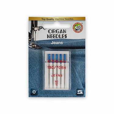 Иглы джинс для БШМ Organ №90 (уп.5 шт) 47-905ДЖИ купить в Ростове-на-Дону