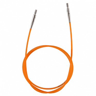 10634 Knit Pro Тросик (заглушки 2шт, ключик) для съемных спиц, длина 56см (готовая длина спиц 80см), купить в Ростове-на-Дону
